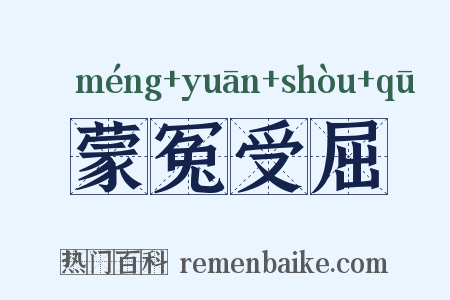 蒙冤受屈是什么意思的图片